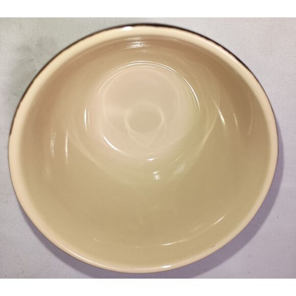 BAILEY'S IRISH CREAM Brown and Beige Yours/Mine Labeled Ceramic Mugs/Bowls (4) - Picture 3 of 4